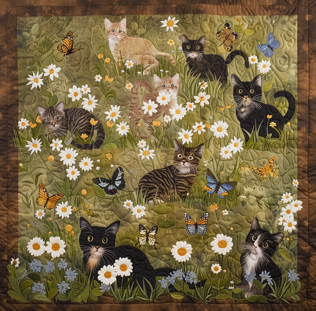 Cats WJ0406009CL Quilt