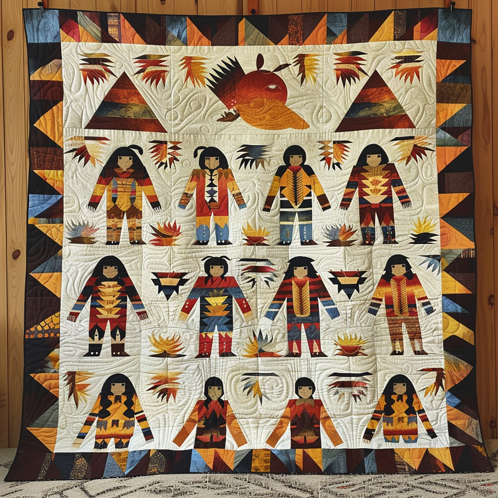 Native American XR1405013CL Quilt