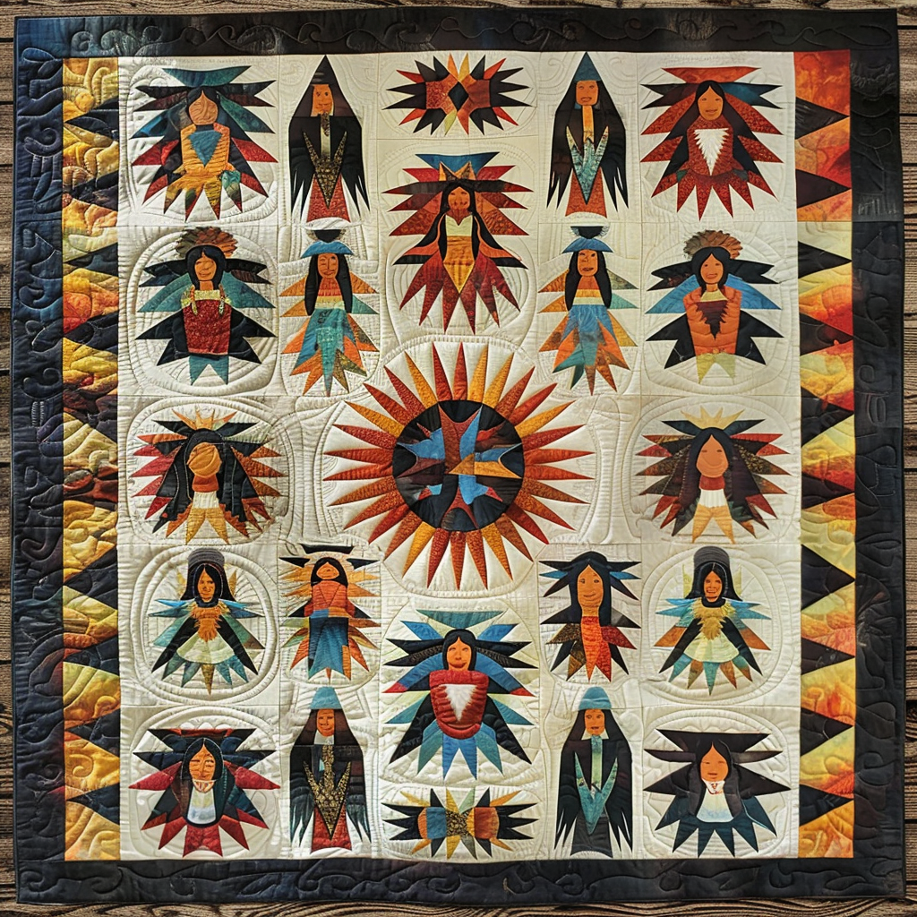 Native American XR1405012CL Quilt