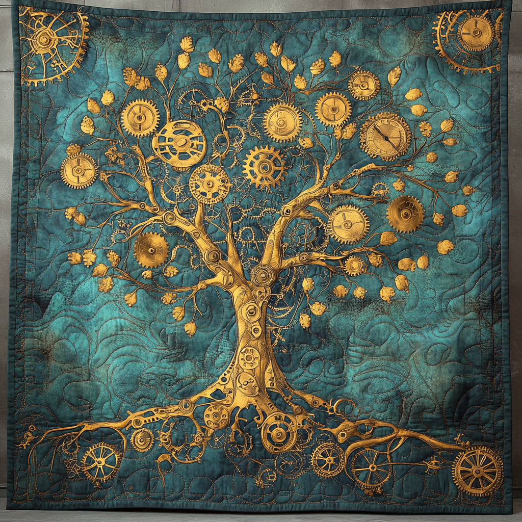 Tree Of Time WU2502010CL Quilt