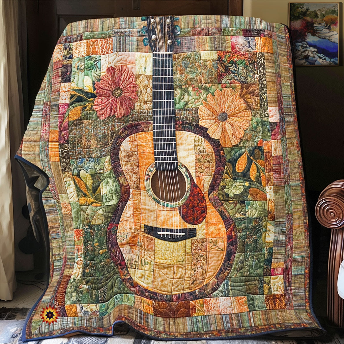 Vintage Guitar WU2012009CL Quilt