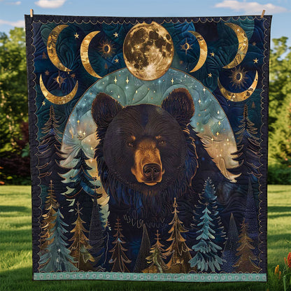 Moon Black Bear WP0509028CL Quilt