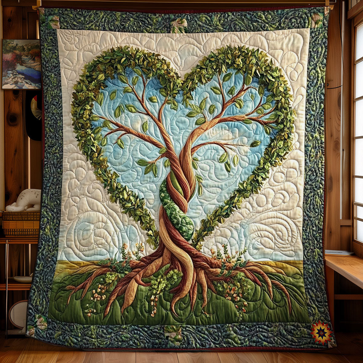 Heart Tree Of Life WY2312033CL Quilt
