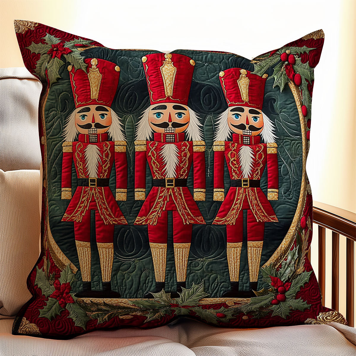 Royal Nutcracker WY0212026CL Quilt Pillow Case