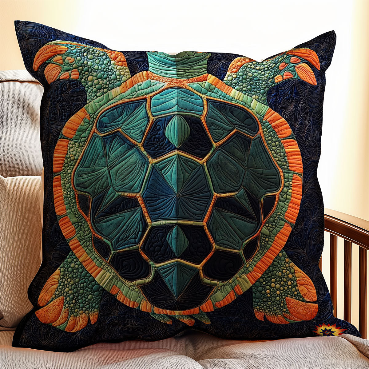 Turtle WY2911083CL Quilt Pillow Case