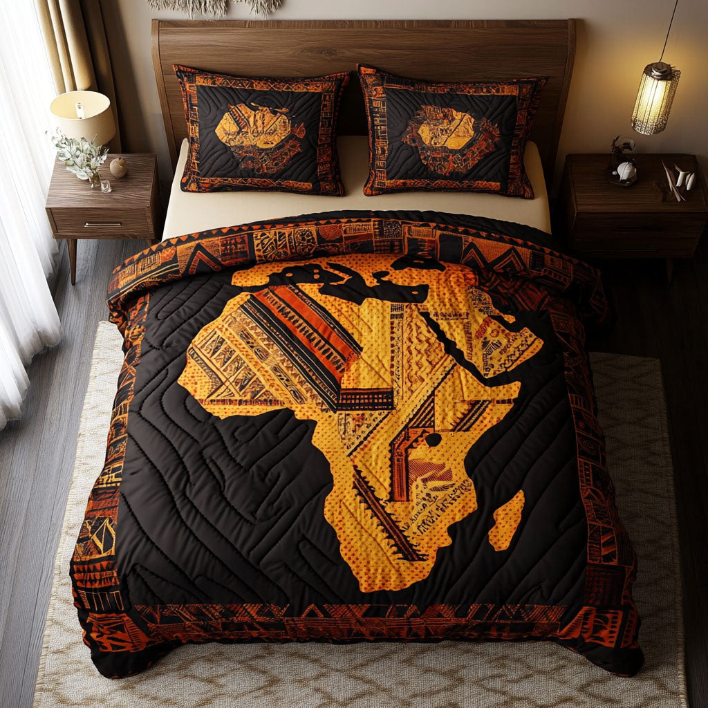 Africa Satellite WY2802109CL Duvet Cover Set