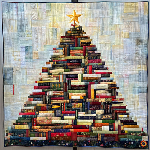 Book Christmas Tree WY0111039CL Quilt