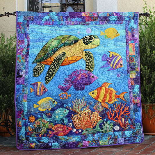 Turtle Ocean WT1010007CL Quilt