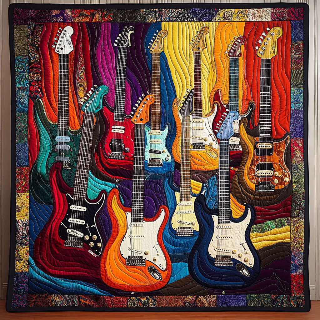 Colorful Electric Guitar WY1902058CL Quilt
