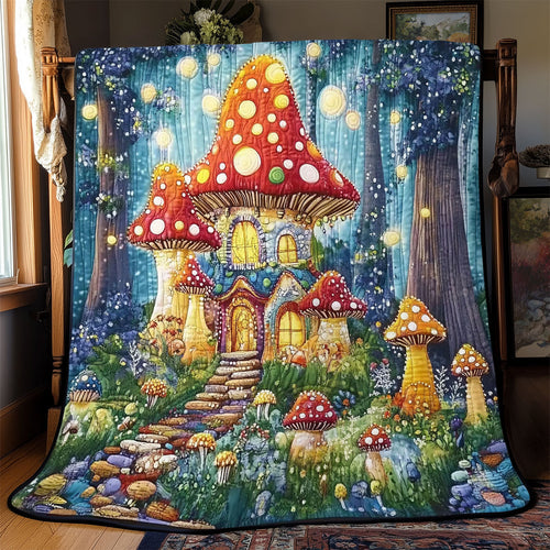 Mushroom Manor WJ0201015CL Quilt