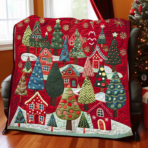 Christmas In Villages WP2208009CL Quilt