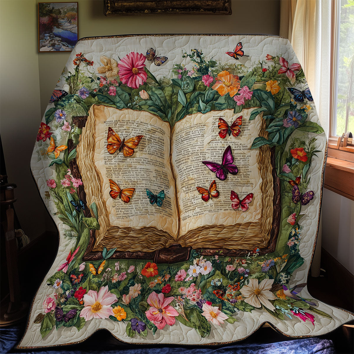 Butterfly Book WY1911101CL Quilt