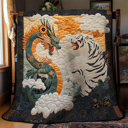 Dragon And Tiger Duel WN1112058CL Quilt