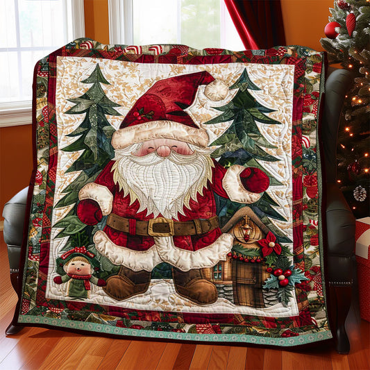 Santa Gnome WJ1309021CL Quilt