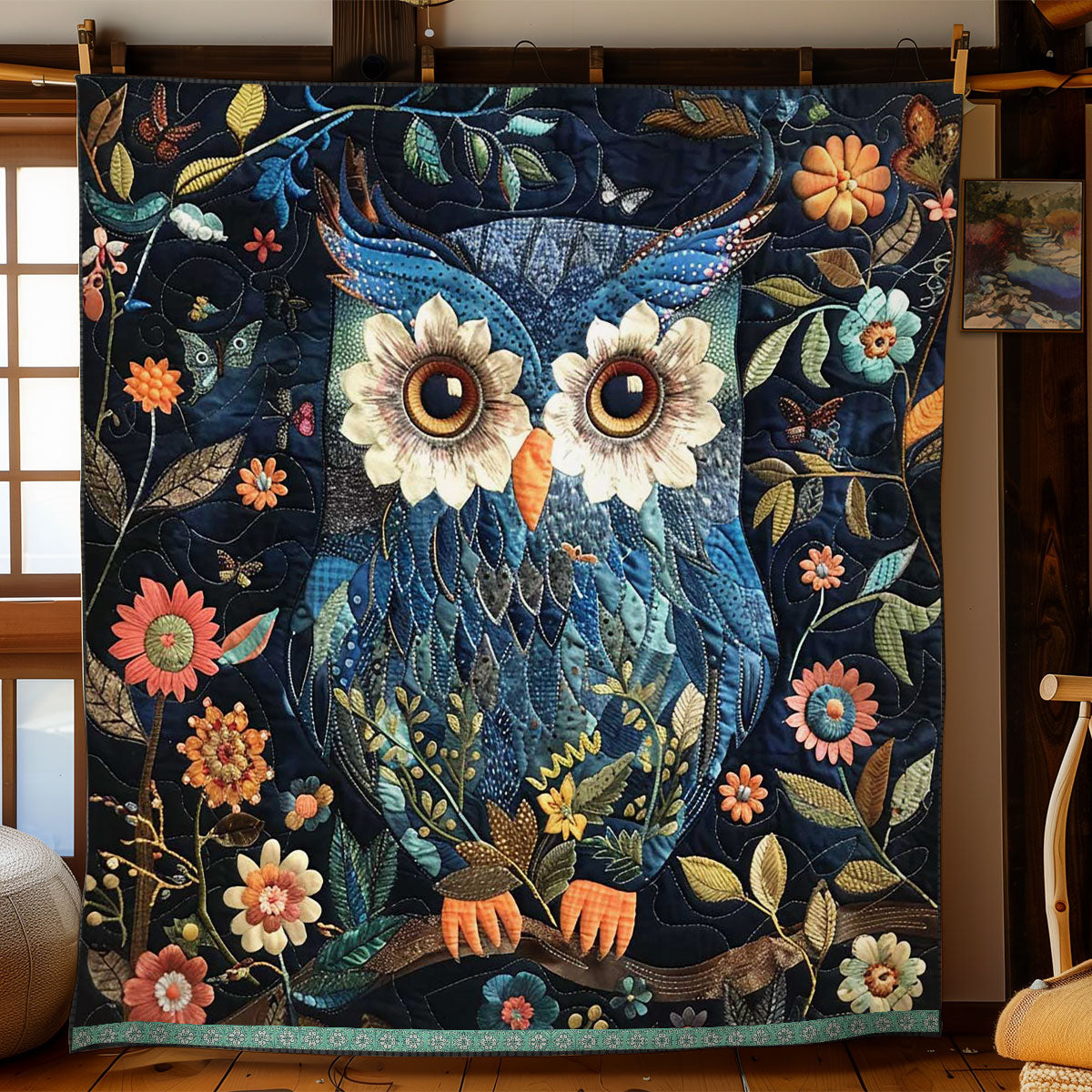 Enchanting Owl WJ1209011CL Quilt