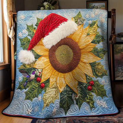 Jolly Sunflower Wishes WN2111041CL Quilt