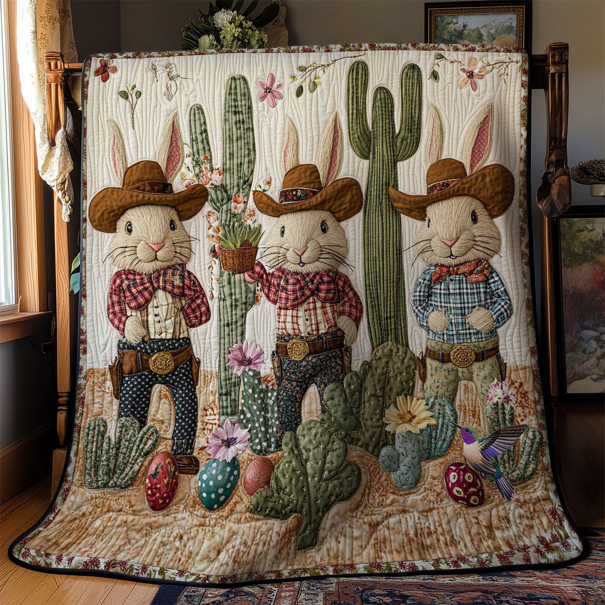 Cowboy Rabbit WN2711050CL Quilt