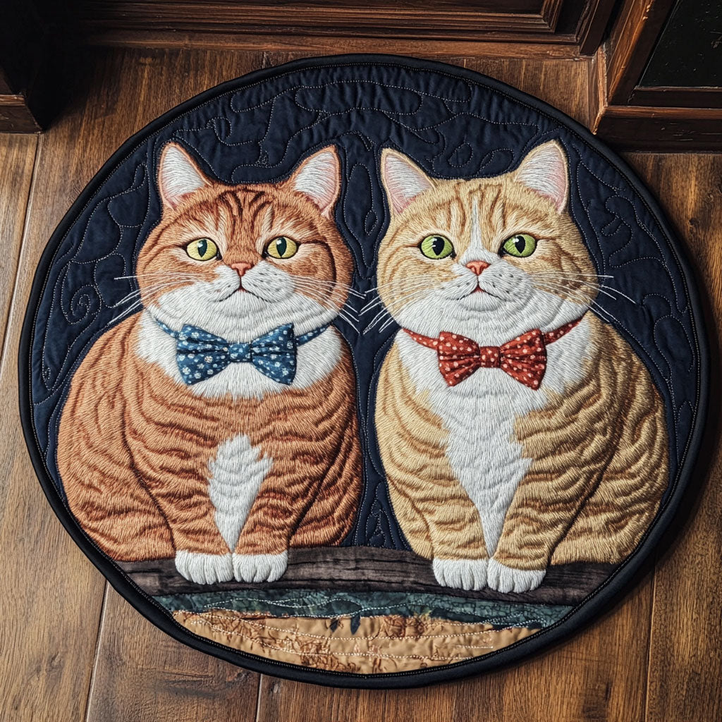 Friend Ship CP0805026CL Quilted Round Mat