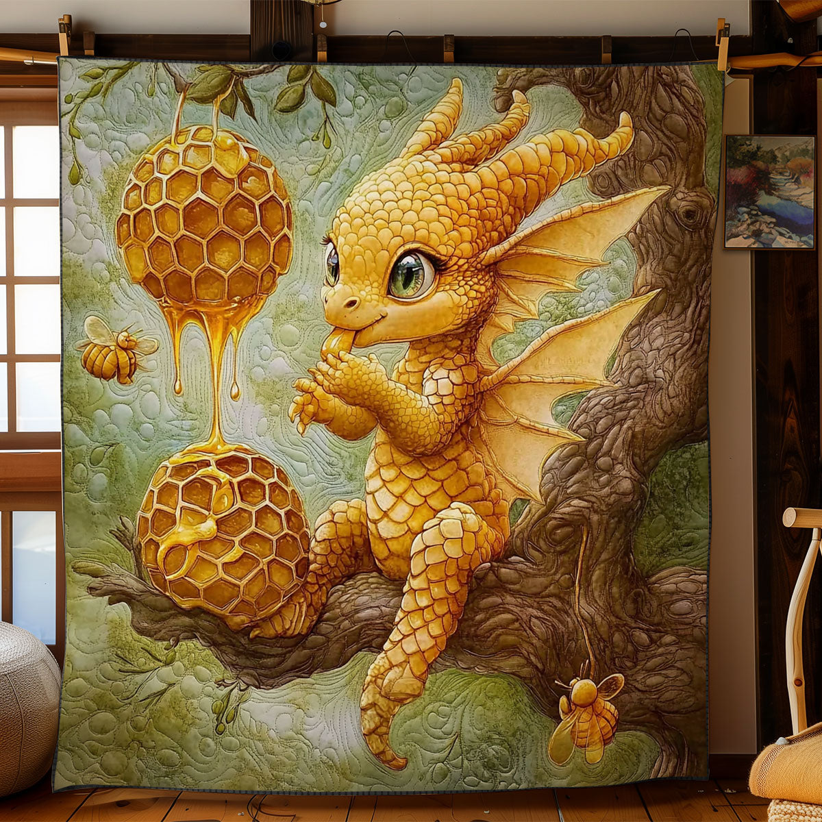 Honey Dragon WY2011009CL Quilt
