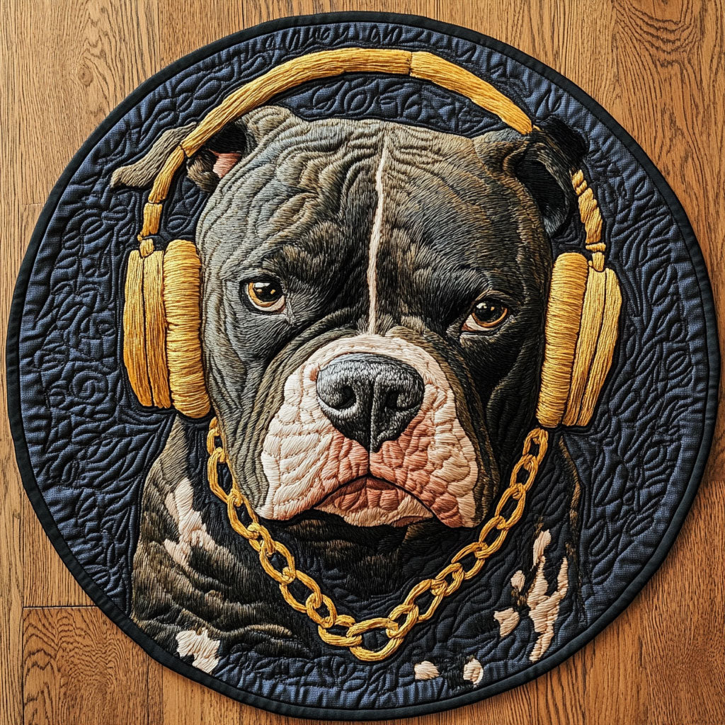 Urban Pup CP1205011CL Quilted Round Mat