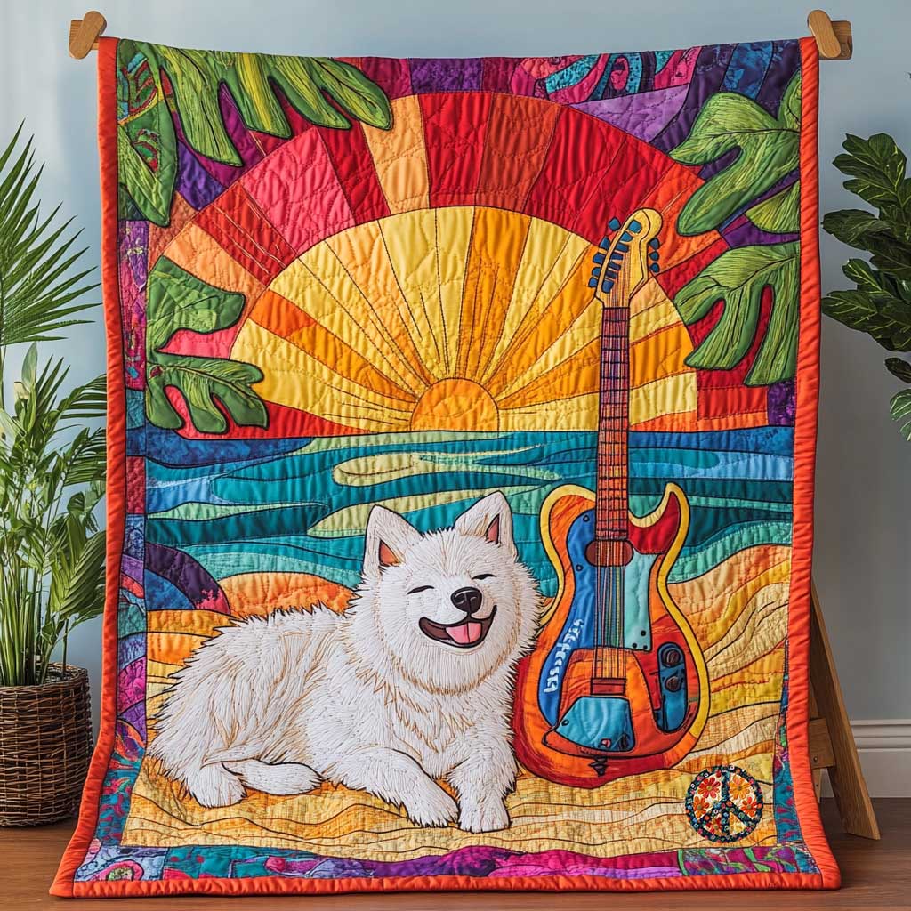 Samoyed Oceanic Groove WN0410021CL Quilt