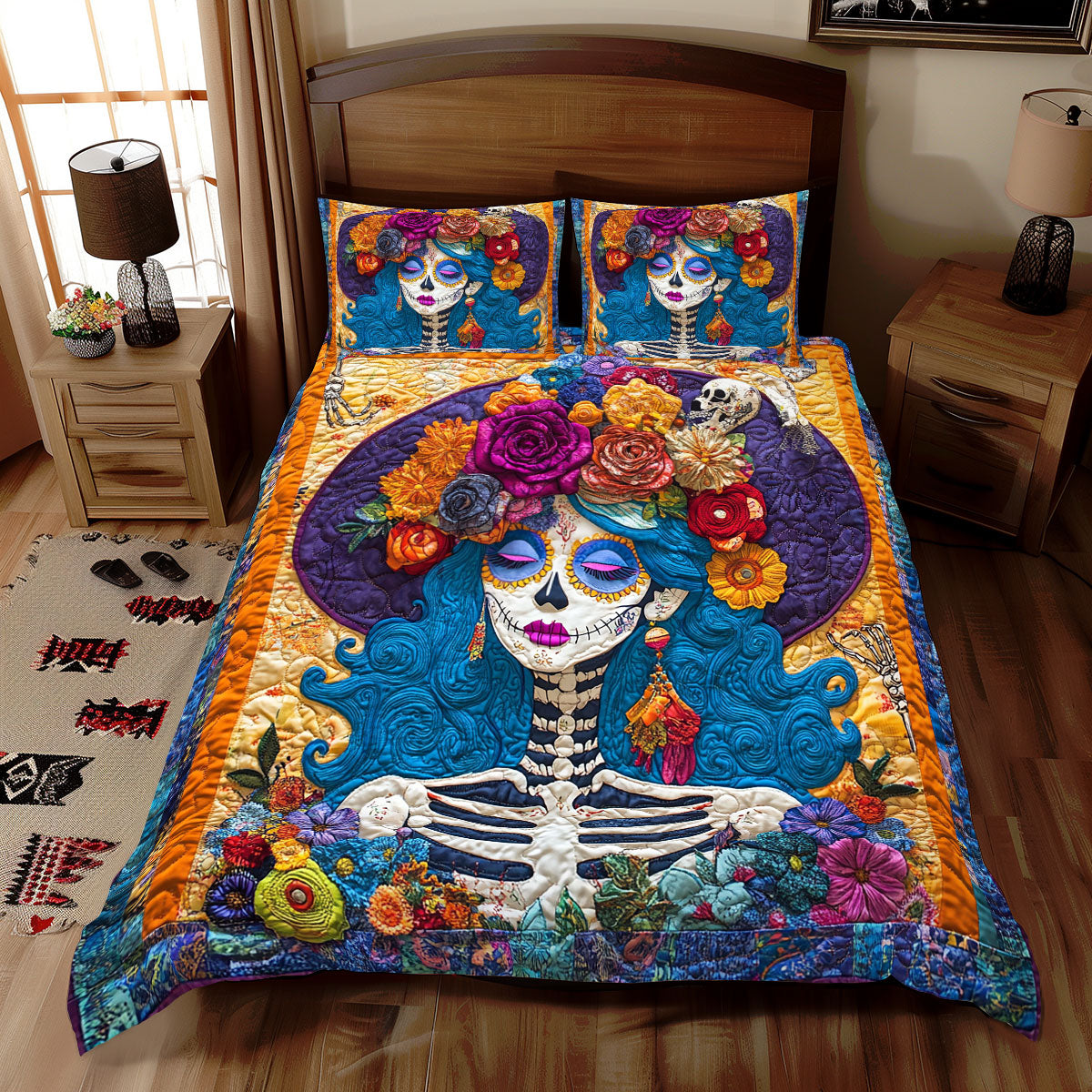 Mexican Woman WX2712093CL Duvet Cover Set