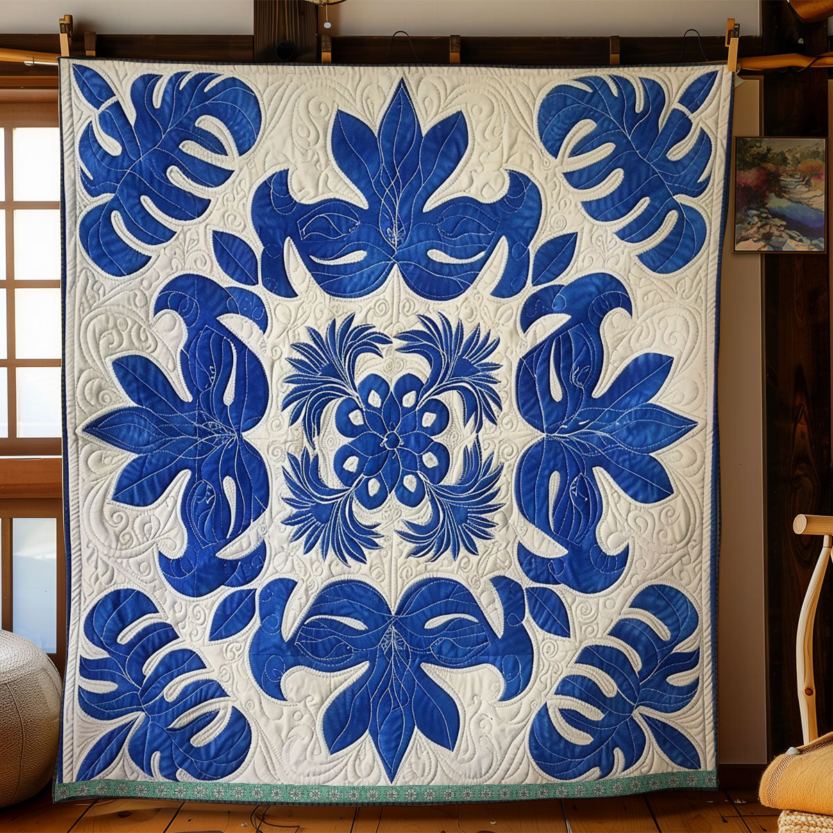 Hawaiian Rainforest Shade WN1209088CL Quilt