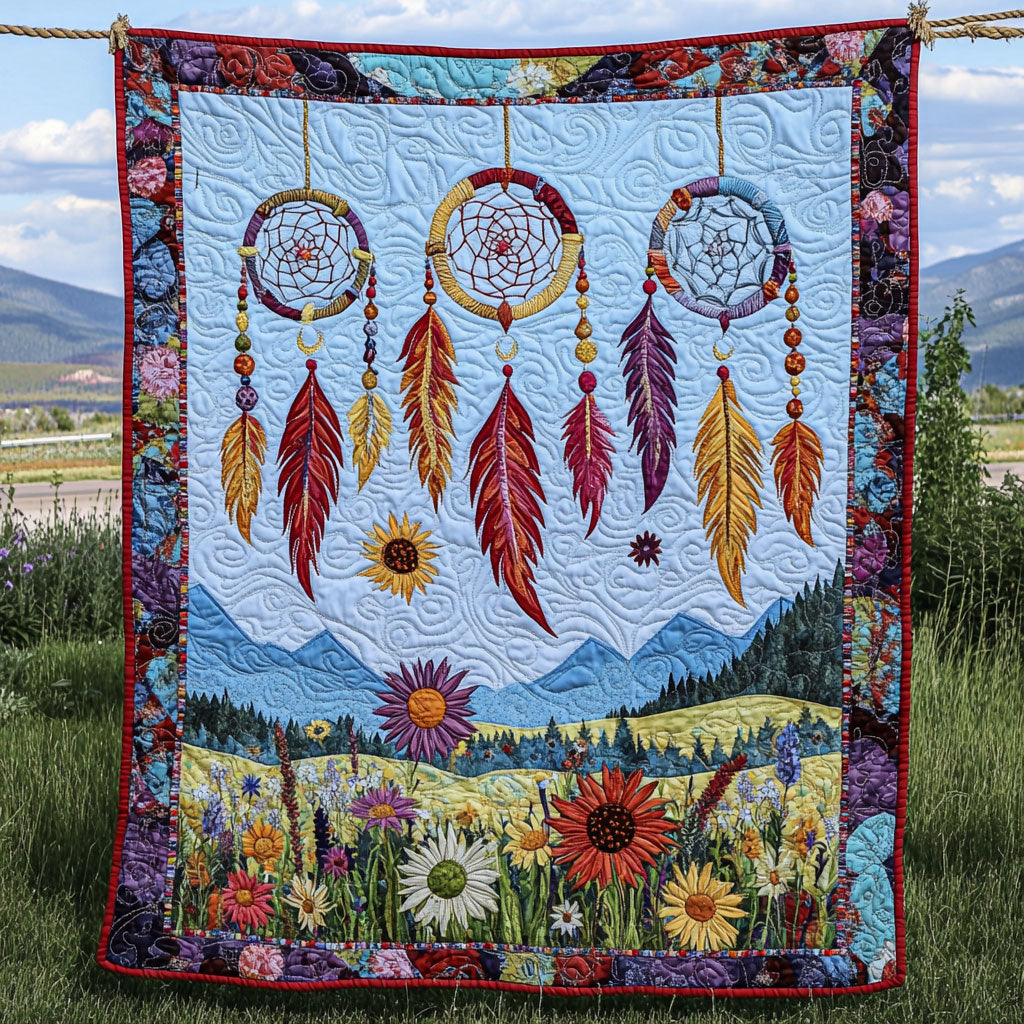 Colorful Dreamcatchers WT2702129CL Quilt