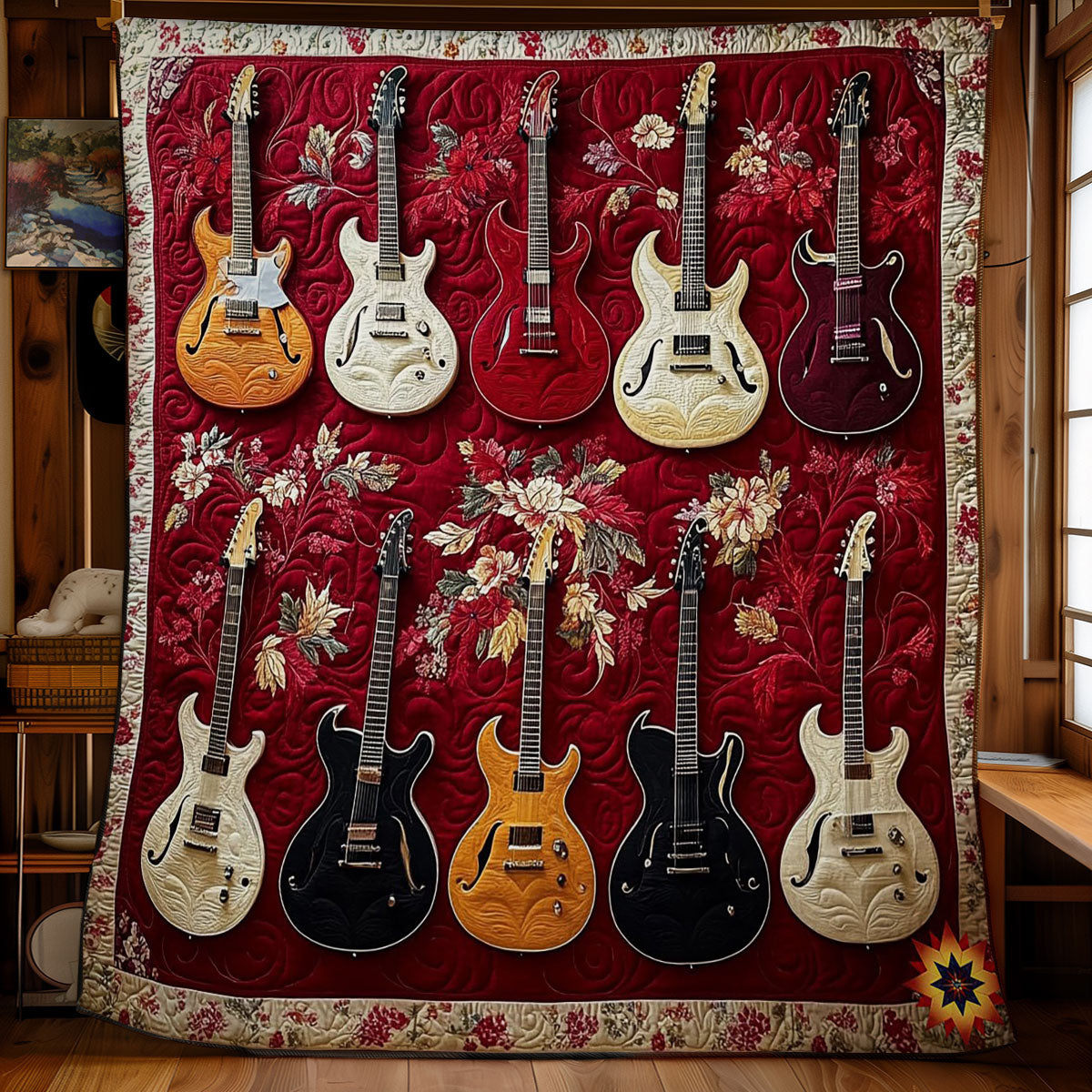 Guitar Collection WY1012037CL Quilt