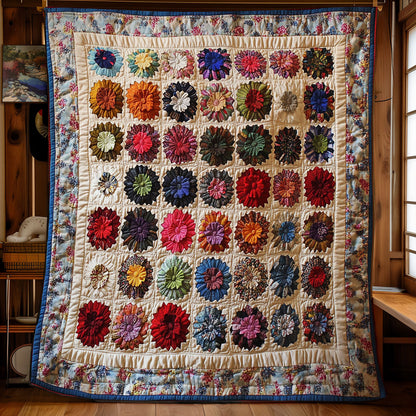 Flower Collection WY0602145CL Quilt