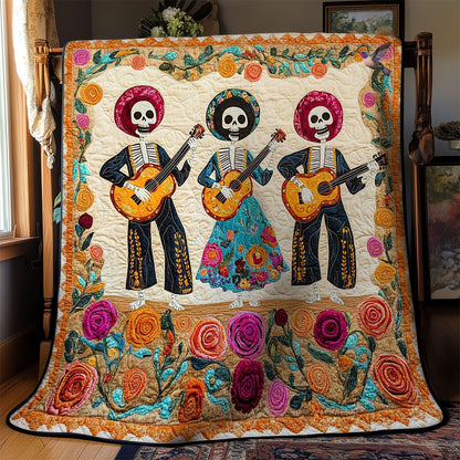 Day Of The Dead Melody WN2610032CL Quilt