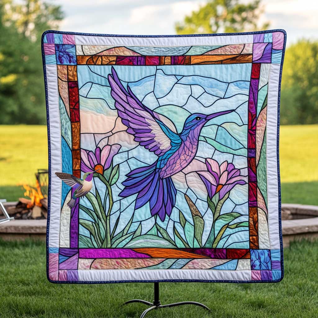 Hummingbird Garden Delight WN1010088CL Quilt