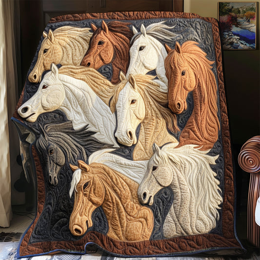 Majestic Horse YR0206008CL Quilt