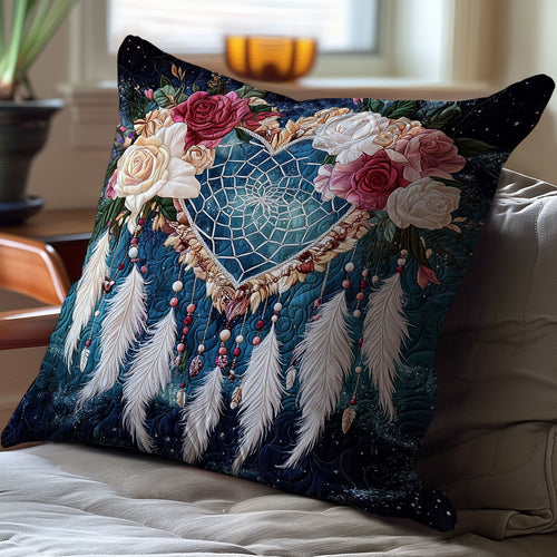 Flower Heart Dreamcatcher WY0912077CL Quilt Pillow Case