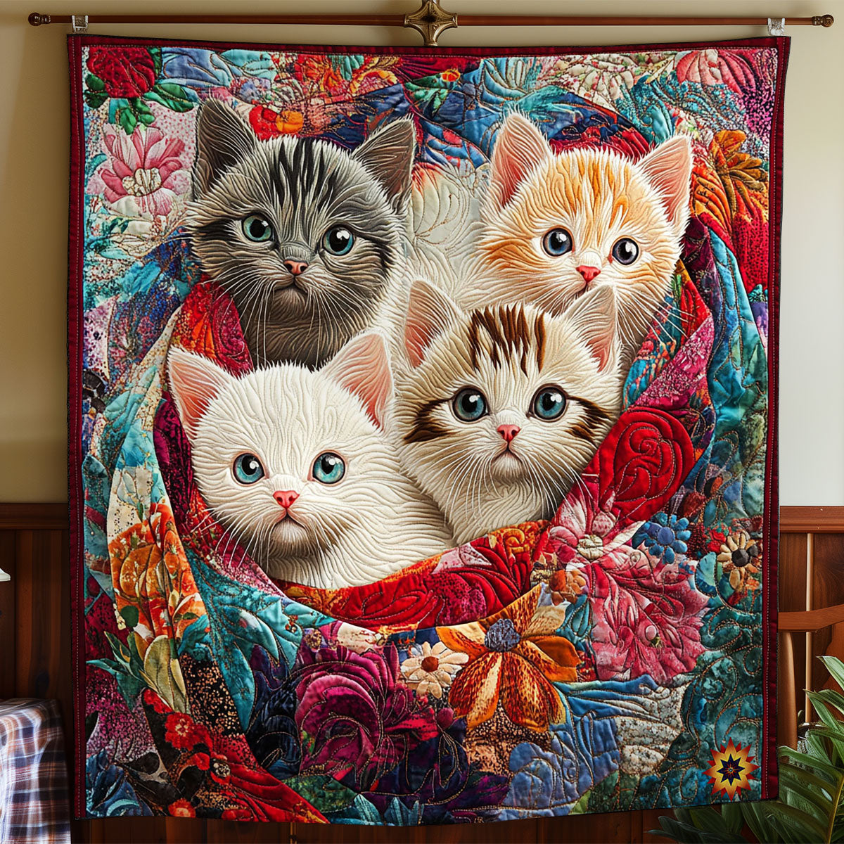 Kitten WY2511035CL Quilt