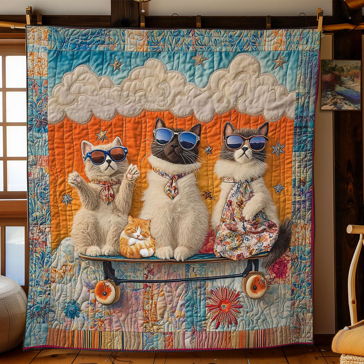 Fun Siamese WN2311065CL Quilt