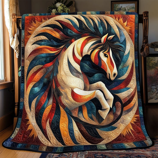 Horse Native American WJ2712021CL Quilt