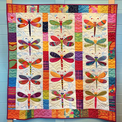 Patchwork Dragonflies WJ1209021CL Quilt