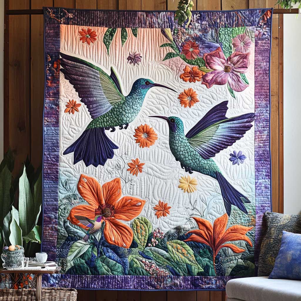 Hummingbird Harmony WN2810091CL Quilt