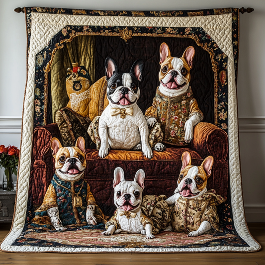 Noble French Bulldog WN2509055CL Quilt