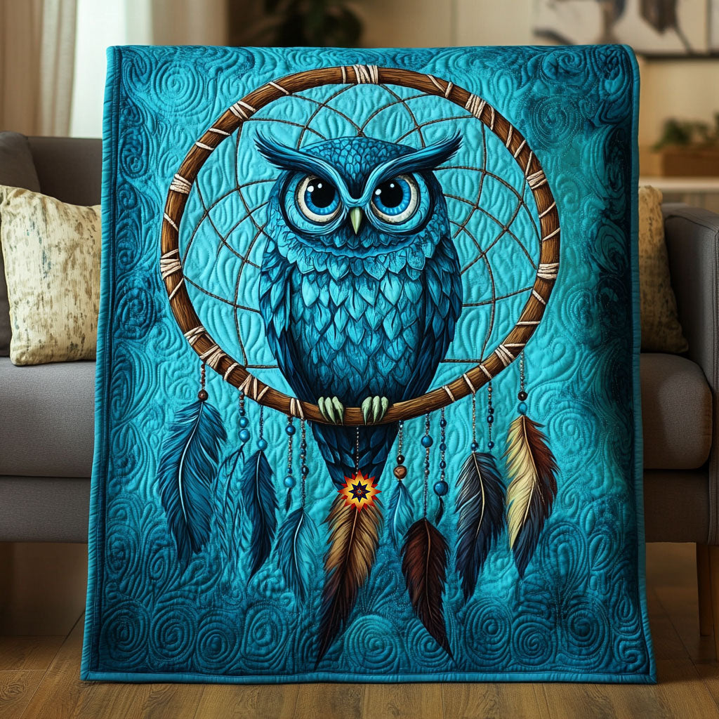 Dreamcatcher Owl WY2110017CL Quilt