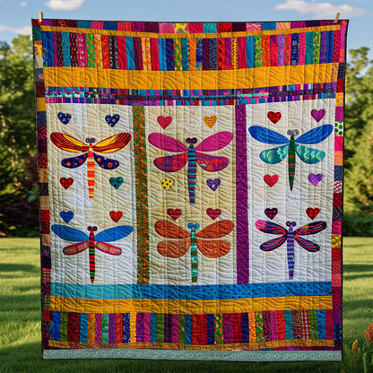 Patchwork Dragonfly WJ1109008CL Quilt