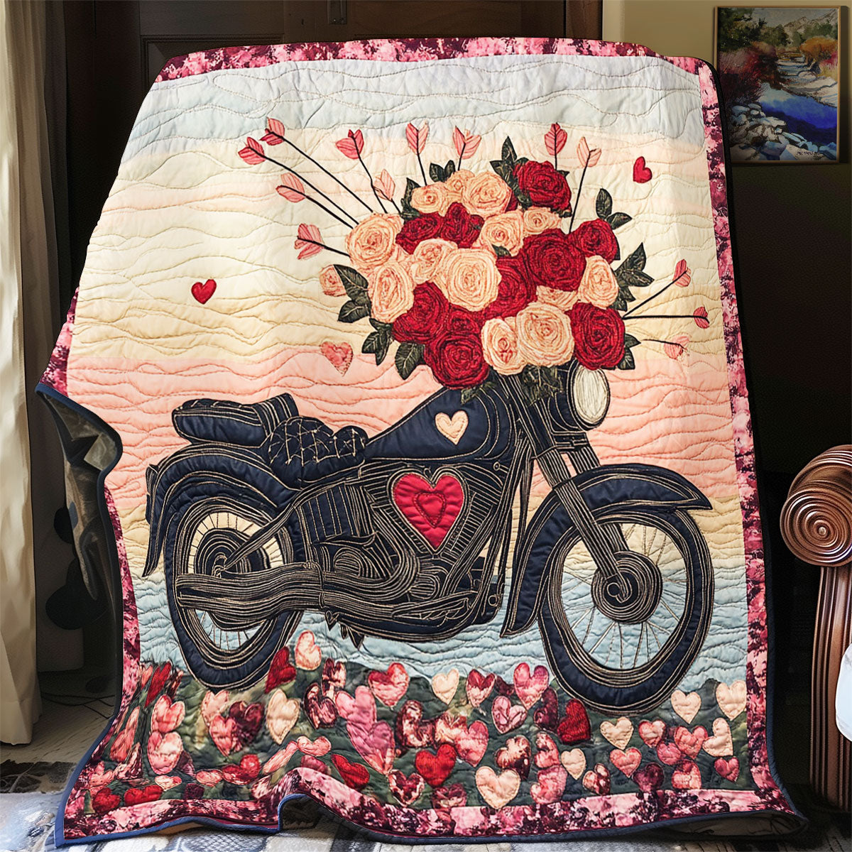 Rose Cruisers WY0202050CL Quilt