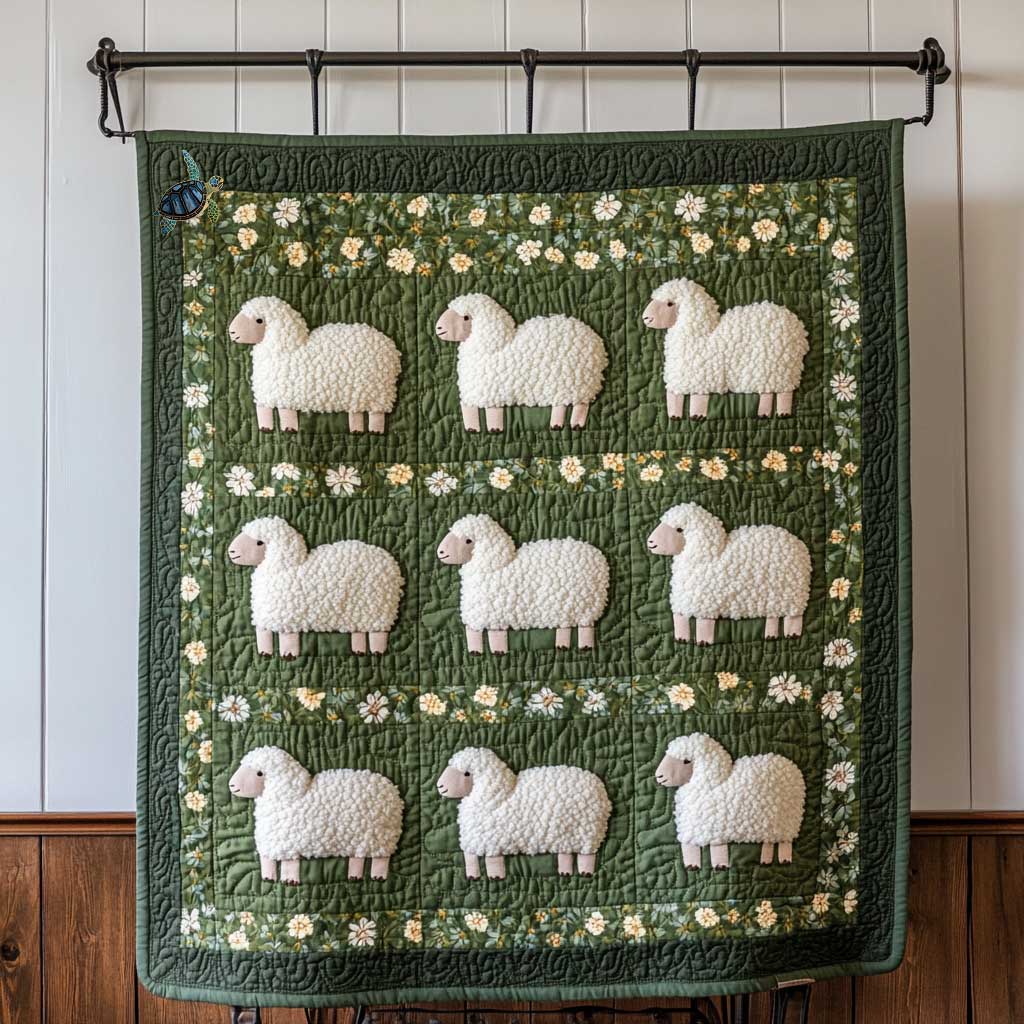 Sheep WJ0110023CL Quilt