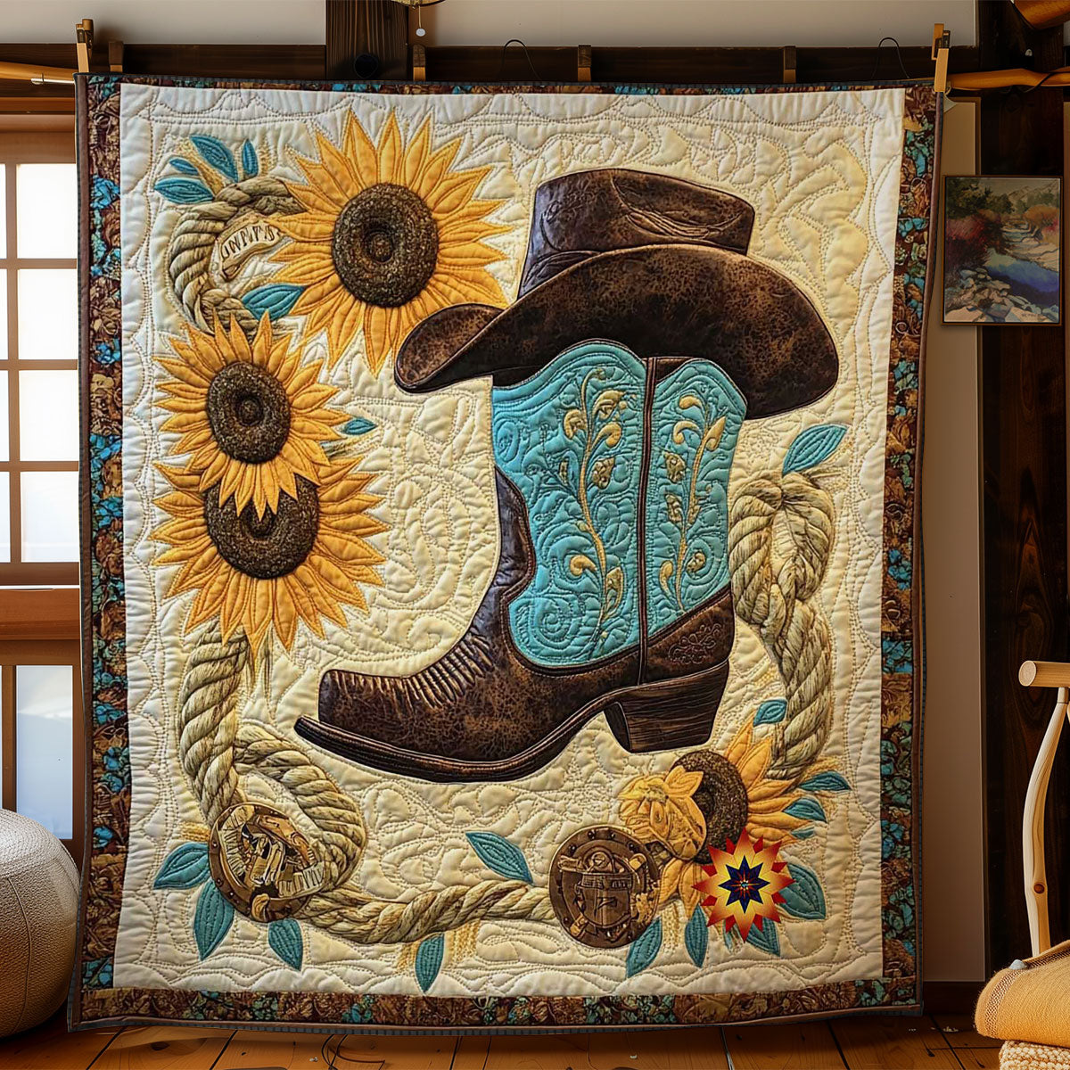 Cowboy Trails WN2111023CL Quilt