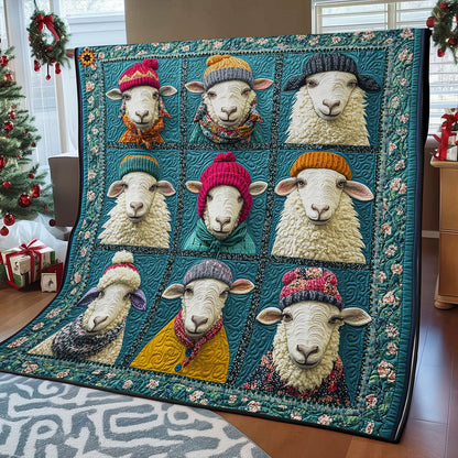 Winter Of Sheep WY0811030CL Quilt