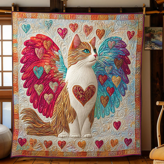 Angel Cat XB1604014CL Quilt