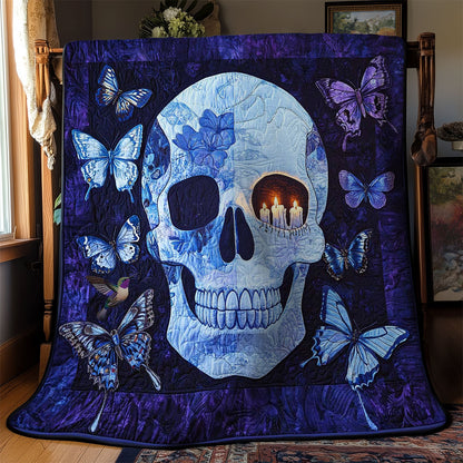 Skull Butterfly Dream WN2410013CL Quilt