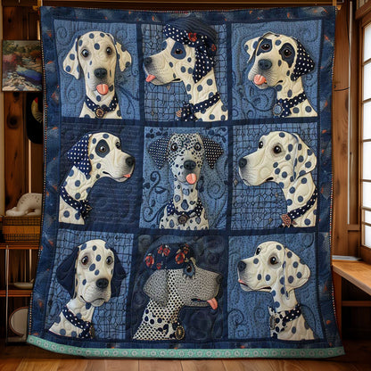 Dalmatian Joy WN1209013CL Quilt