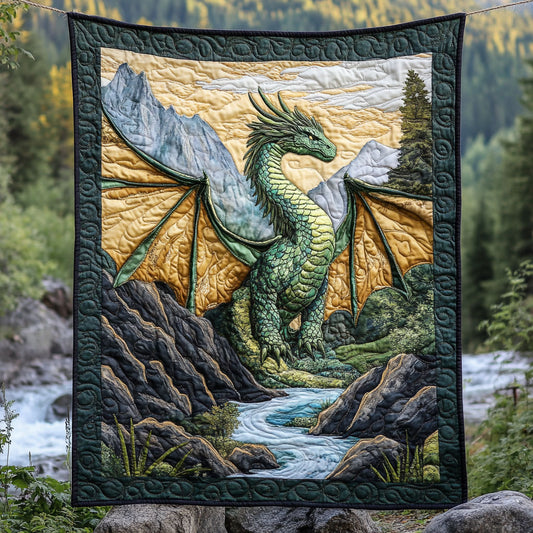 Dragon Green WT2001001CL Quilt